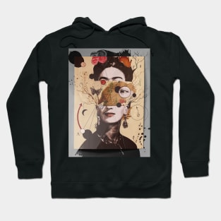 Frida Surreal Vintage Art Hoodie